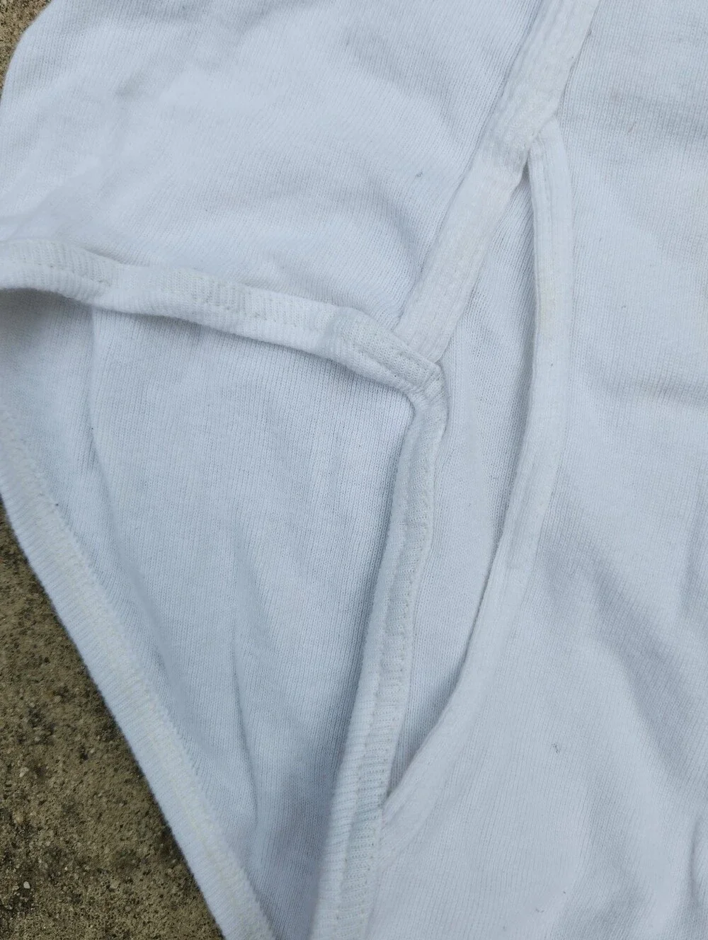 Men's White Hanes Briefs